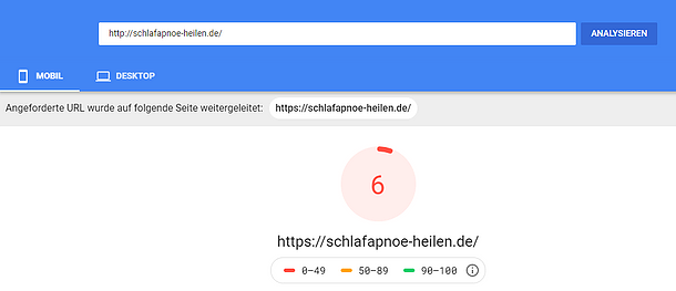 Schlafapnoe Performance alt